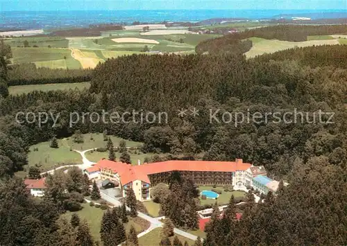 AK / Ansichtskarte Wartenberg Oberbayern Fliegeraufnahme Klinik Wartenberg Kat. Wartenberg