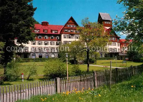 AK / Ansichtskarte Tiefenbach Oberstdorf Orthopaedische Fachklinik LVA Schwaben Kat. Oberstdorf