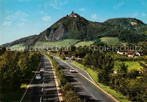 AK / Ansichtskarte Koenigswinter Drachenfels von der Autobahn  Kat. Koenigswinter