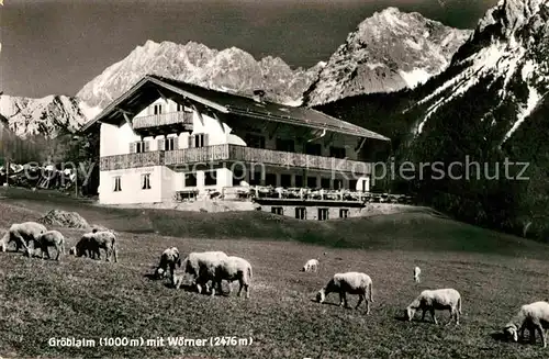 AK / Ansichtskarte Mittenwald Bayern Groebalm Kat. Mittenwald