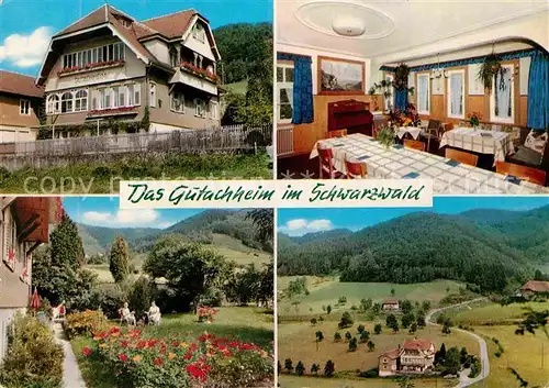 AK / Ansichtskarte Gutach Schwarzwald Gutachheim Panorama Gutachtal Kat. Gutach