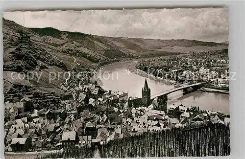 AK / Ansichtskarte Bernkastel Kues Blick vom Doktorberg Kat. Bernkastel Kues