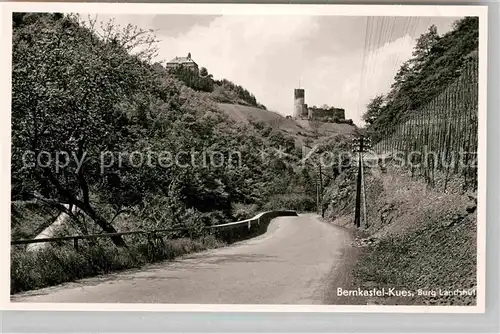 AK / Ansichtskarte Bernkastel Kues Burgruine Landshut Kat. Bernkastel Kues