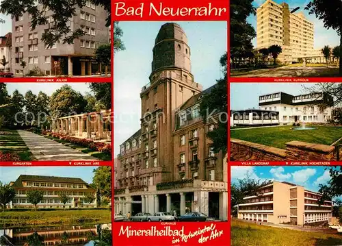 AK / Ansichtskarte Bad Neuenahr Ahrweiler Kurhaus Villa Landgraf Kurklinik Juelich Kat. Bad Neuenahr Ahrweiler