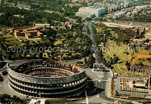 AK / Ansichtskarte Roma Rom Fliegeraufnahme Colosseo  Kat. 