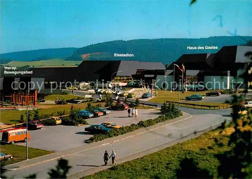 AK / Ansichtskarte Willingen Sauerland Eisstadion Haus des Gastes Kat. Willingen (Upland)