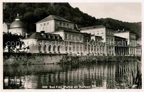 AK / Ansichtskarte Bad Ems Partie am Kursaal Kat. Bad Ems