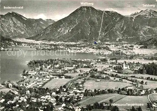 AK / Ansichtskarte Bad Wiessee Fliegeraufnahme Kat. Bad Wiessee