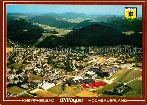 AK / Ansichtskarte Willingen Sauerland Kneippheilbad Fliegeraufnahme Kat. Willingen (Upland)