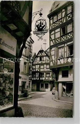 AK / Ansichtskarte Bernkastel Kues Roemer Strasse Kat. Bernkastel Kues