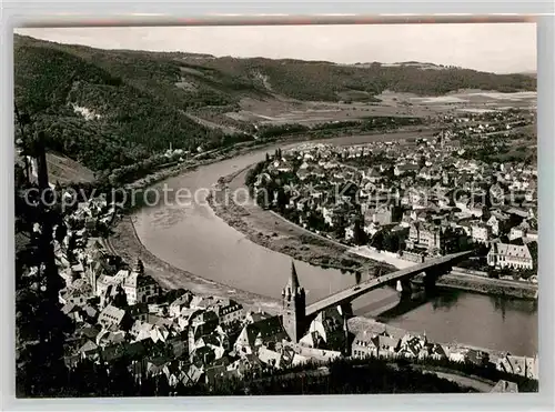 AK / Ansichtskarte Bernkastel Kues Moselpartie Panorama Kat. Bernkastel Kues