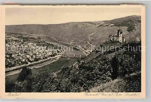 AK / Ansichtskarte Bernkastel Kues Ruine Landshut Moseltal Kat. Bernkastel Kues