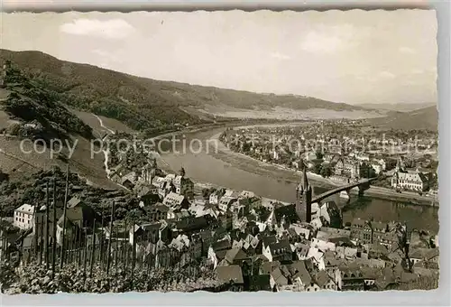 AK / Ansichtskarte Bernkastel Kues Panorama Kat. Bernkastel Kues