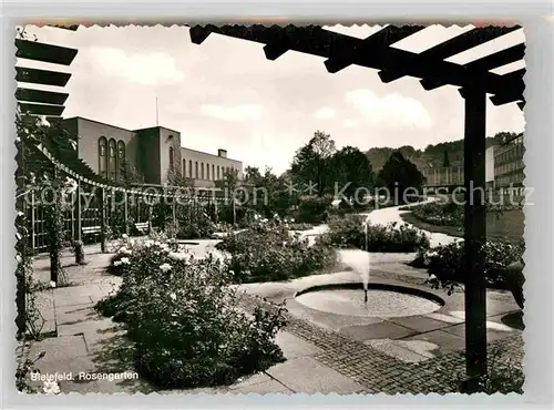 AK / Ansichtskarte Bielefeld Rosengarten Kat. Bielefeld