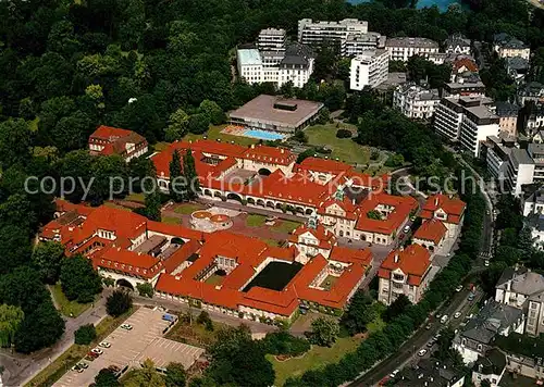 AK / Ansichtskarte Bad Nauheim Sprudelhof Fliegeraufnahme Kat. Bad Nauheim