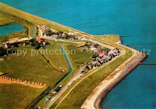 AK / Ansichtskarte Husum Nordfriesland Fliegeraufnahme mit Norderhafen Kat. Husum