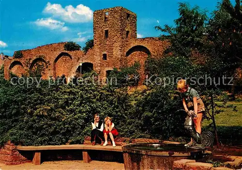 AK / Ansichtskarte Darmstadt Stadtmauer und Hinkelsturm Kat. Darmstadt