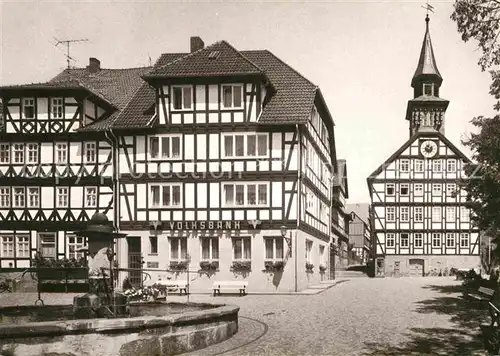 AK / Ansichtskarte Bad Sooden Allendorf Markt Rathaus Kat. Bad Sooden Allendorf