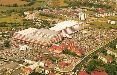 AK / Ansichtskarte Bad Segeberg Moebel Kraft Einrichtungshaus Fliegeraufnahme Kat. Bad Segeberg