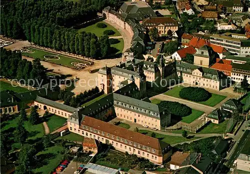 AK / Ansichtskarte Schwetzingen Schloss Fliegeraufnahme Kat. Schwetzingen