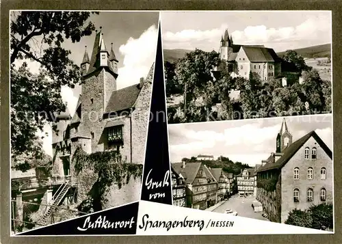 AK / Ansichtskarte Spangenberg Hessen Schloss Kat. Spangenberg