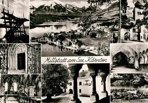 AK / Ansichtskarte Millstatt Kaernten Teilansichten Kat. Millstatt Millstaetter See