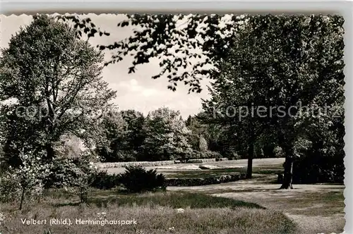 AK / Ansichtskarte Velbert Herminghauspark Kat. Velbert