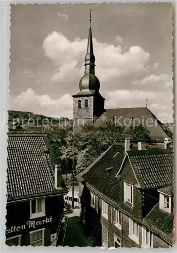 AK / Ansichtskarte Langenberg Rheinland Alte Kirche Kat. Velbert