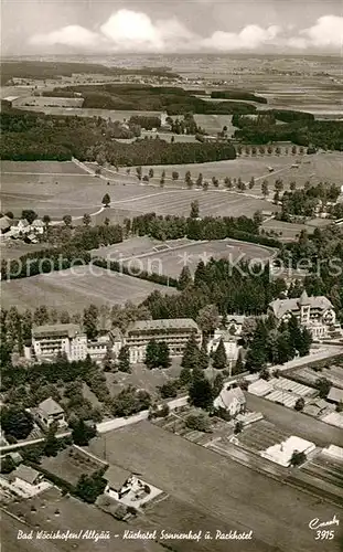 AK / Ansichtskarte Bad Woerishofen Fliegeraufnahme Parkhotel Sonnenhof Kat. Bad Woerishofen