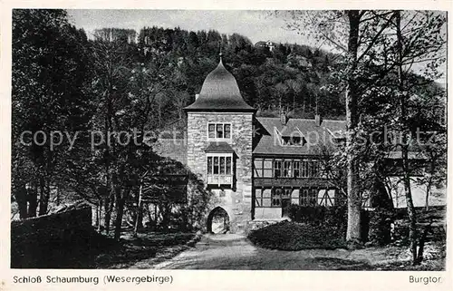 AK / Ansichtskarte Schaumburg Diez Schloss Burgtor Kat. Diez