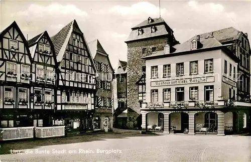 AK / Ansichtskarte Linz Rhein Burgplatz Kat. Linz am Rhein