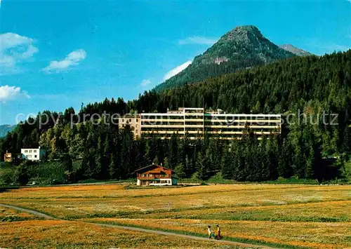 AK / Ansichtskarte Davos Dorf GR Hochgebirgssanatorium Valbella Kat. Davos