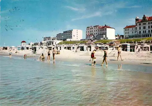 AK / Ansichtskarte Borkum Nordseebad Nordstrand Kat. Borkum