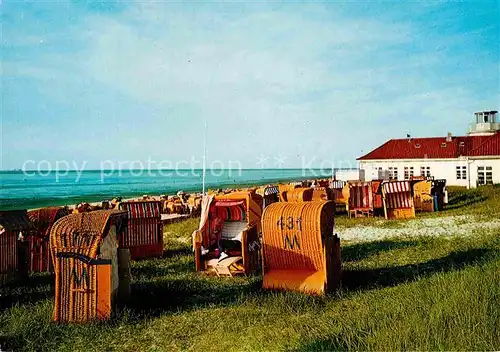 AK / Ansichtskarte Cuxhaven Nordseebad Kurteil Strand Leserhalle  Kat. Cuxhaven