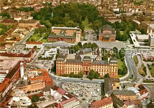 AK / Ansichtskarte Darmstadt Marktplatz Schloss  Kat. Darmstadt