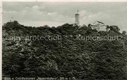 AK / Ansichtskarte Bad Ems Blick vom Cafe Restaurant Konkordiaturm Kat. Bad Ems