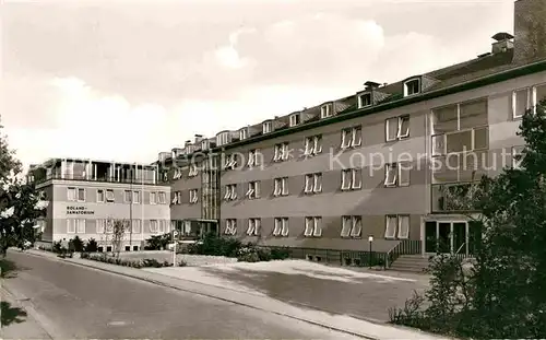 AK / Ansichtskarte Bad Meinberg Roland Sanatorium Kat. Horn Bad Meinberg