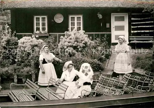 AK / Ansichtskarte Spreewald Tracht Kan Kat. Luebbenau