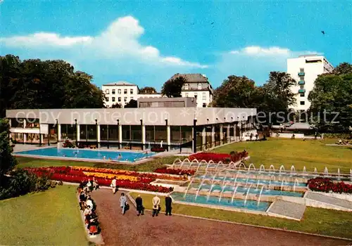 AK / Ansichtskarte Bad Nauheim Thermalsole Schwimmbad Kat. Bad Nauheim