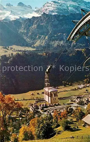 AK / Ansichtskarte Seilbahn Engelberg Truebsee Wendenstoecke  Kat. Bahnen