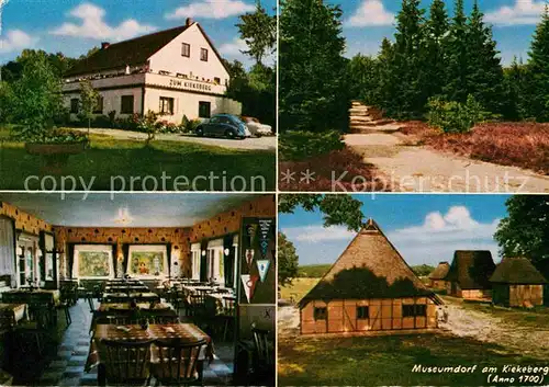 AK / Ansichtskarte Ehestorf Harburg Gasthaus zum Kiekeberg Museumdorf Kat. Rosengarten