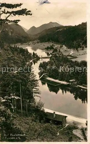 AK / Ansichtskarte Bad Faulenbach Panorama Kat. Fuessen