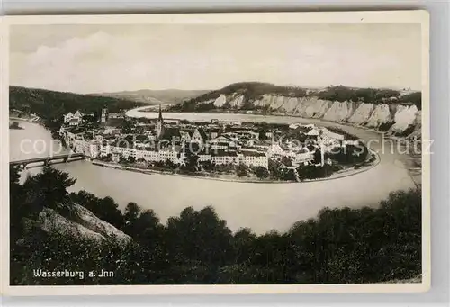 AK / Ansichtskarte Wasserburg Inn Panorama Kat. Wasserburg a.Inn