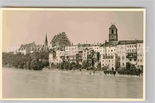 AK / Ansichtskarte Wasserburg Inn Burg Innpartie Kat. Wasserburg a.Inn