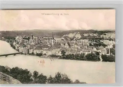 AK / Ansichtskarte Wasserburg Inn Partie am Inn Kat. Wasserburg a.Inn