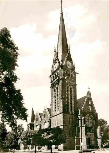 AK / Ansichtskarte Giessen Lahn Johanniskirche  Kat. Giessen