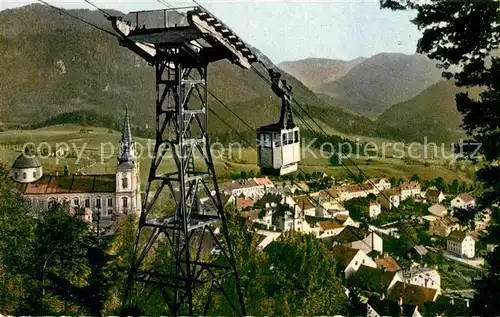 AK / Ansichtskarte Seilbahn Mariazell Burgeralpe Kat. Bahnen