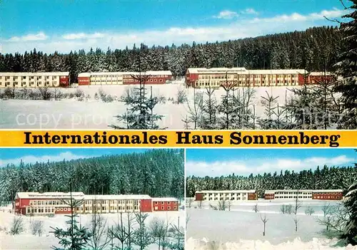 AK / Ansichtskarte Andreasberg Harz St Haus Sonnenberg Winter Kat. Sankt Andreasberg