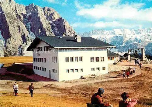 AK / Ansichtskarte Santa Cristina Groeden Schutzhaus Raiser Kat. Groeden Tirol