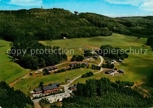 AK / Ansichtskarte Kirchheim Hessen Fliegeraufnahme Am Eisenberg Kat. Kirchheim